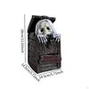 Electric Halloween Decoration Light Up Indoor Red and Motion for House Lawn Layout Outside