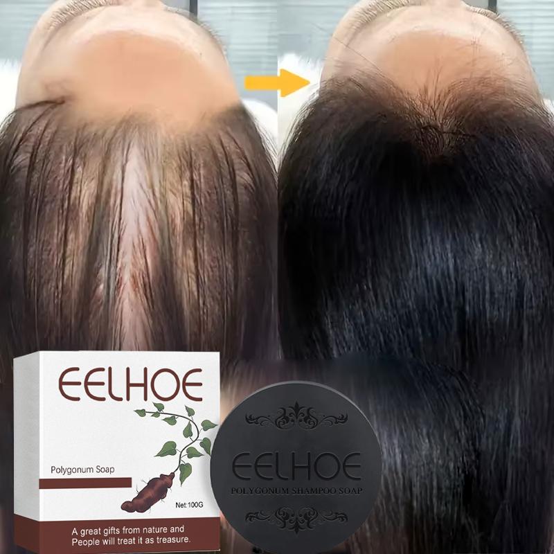 Polygonum Multiflorum Thunb Superseife Shampoo Kaltverfahrenseife Shampoo-Bar Reines Pflanzenshampoo Haarkur