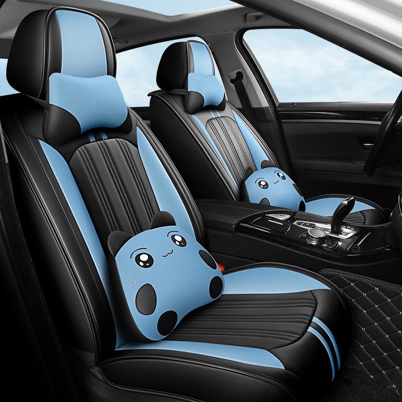 Full pakke Lavida Sagitar Jetta Sylphy bilsetepute deksel - Ett stykke