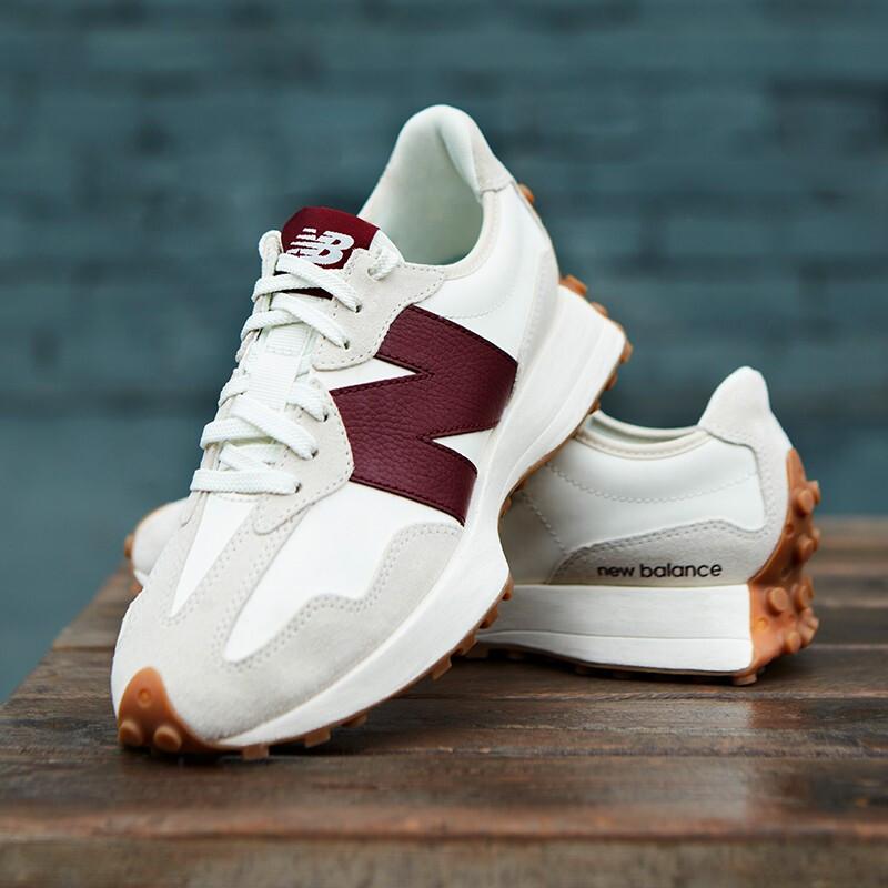New Balance 327 Moonbeam Classic Burgundy Women's WS327KA