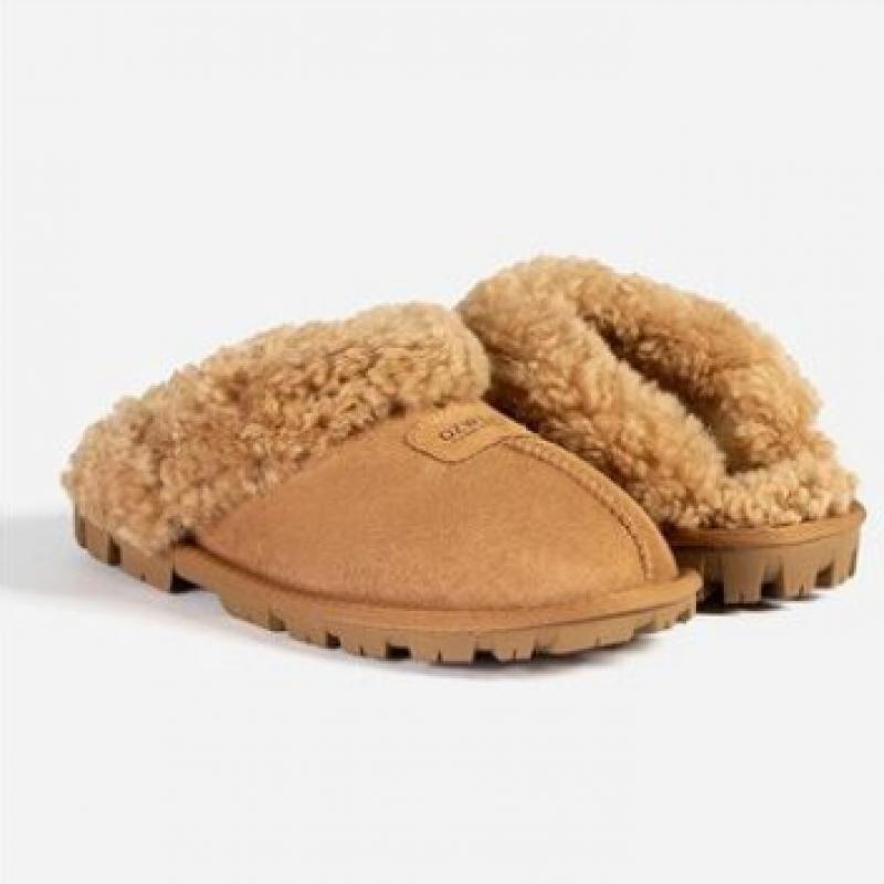 [Ozuggwear  Ozuggwear ] Damen S Coquette Lockige Hausschuhe Oz114c