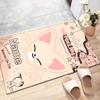 Custom Kpop Team Mat Personalized Name, Polyester Washable Indoor Entryway Rug, Gift for Christmas, Easter, Thanksgiving Day