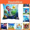 Mario Super Game Zippered Pillow Case 177 Inch Cushion Cover Decoration Home