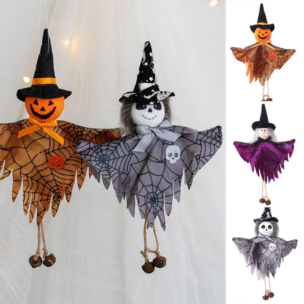 

Ткань Призрак Тыква Подвесные подвески Симулятор Череп Паутина Кукла Хэллоуин