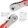 YANYULI Right-Angle Ratchet Driver Set, Mini Ratchet Set, 19-in-1, 36-Tooth L-Shaped Interchangeable Screwdriver, Socket Wrench, Magnetic Right-Angle