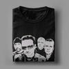 U2 Rock Band Music Concert Albums T-Shirt Summer Cotton T-Shirts For Couple Leisure Design Tee Shirt Short Sleeve Clothing