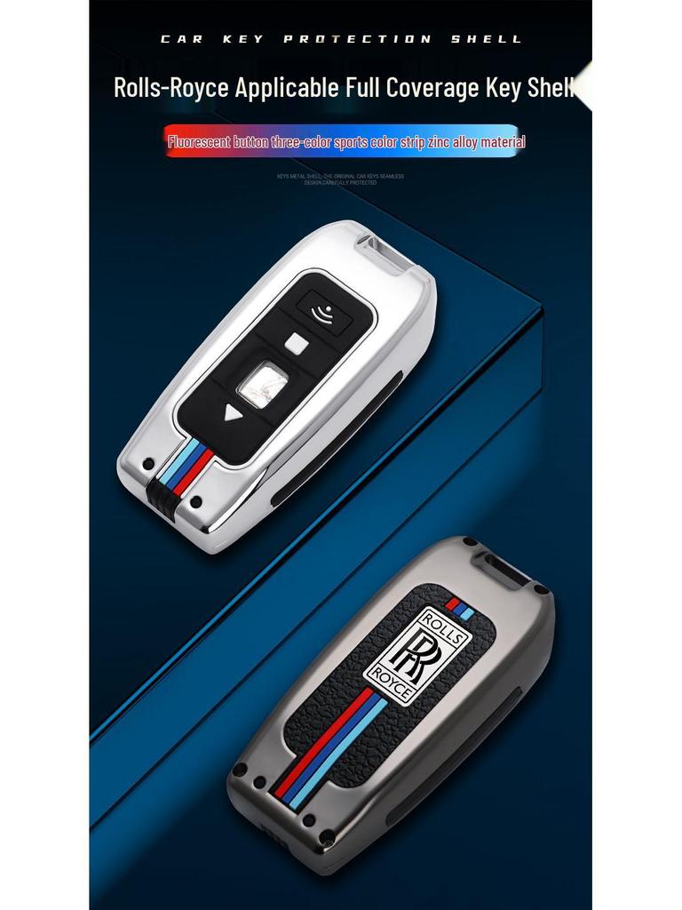 Rolls-Royce Key Case for Cullinan, Phantom, Ghost, Wraith, and Dawn Models