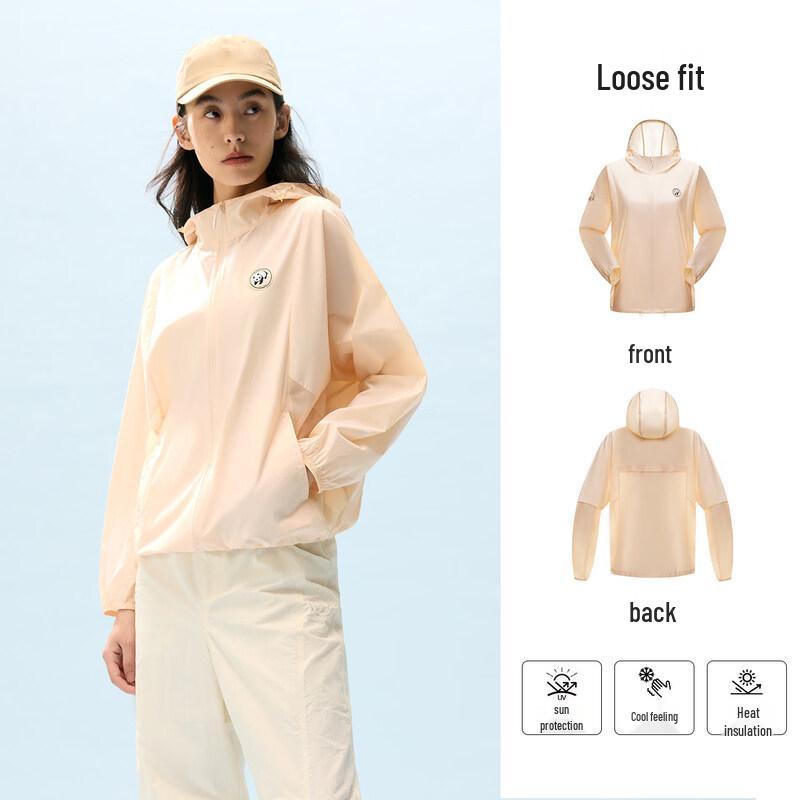 Camel Panda Women s UPF50+ Sun Protection Hoodie