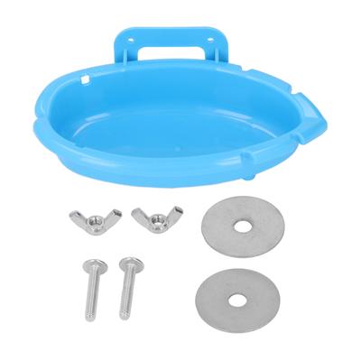 Multifunctional Bird Bath Tub Professional Parrot Food Water Feeder Bowl Hanging Dish Container for