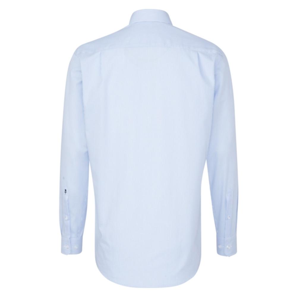 Seidensticker Mens Checked Regular Long-Sleeved Shirt