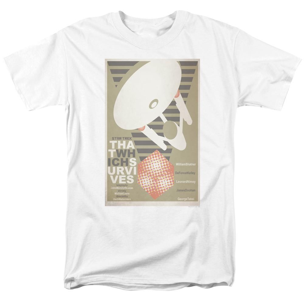 Star Trek - Tos Episode 72 - Adult Unisex Short Sleeve T-Shirt - White S