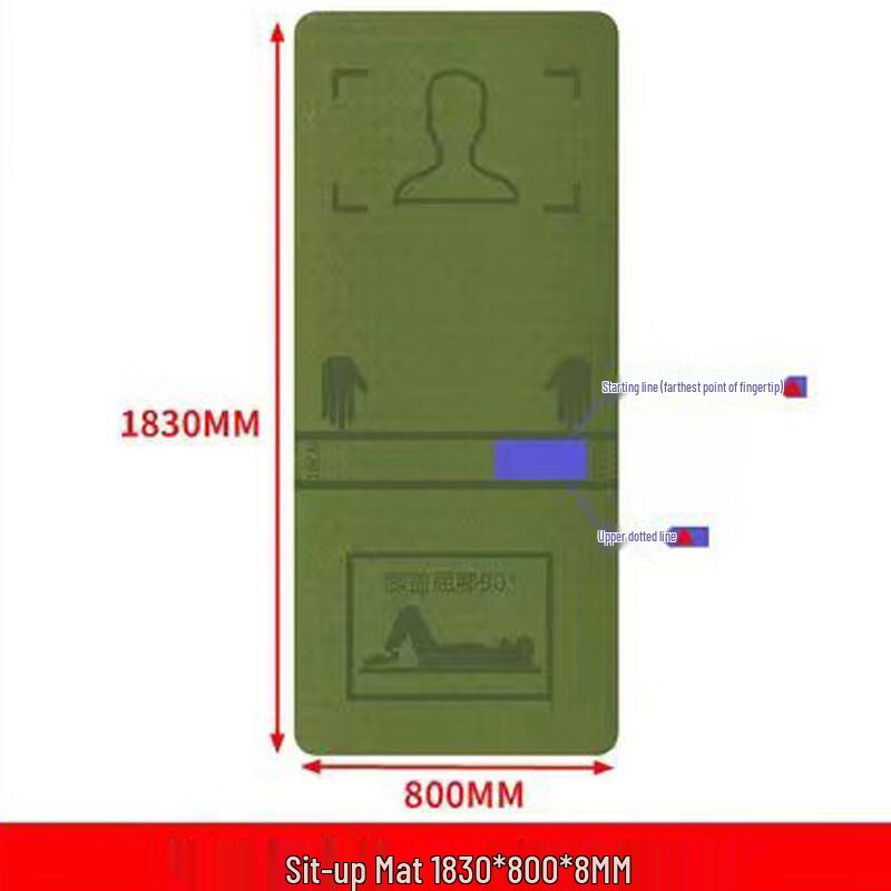 WEZHO Sit-up Training Mat
