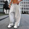 Western Style New Fashion Casual Loose Wide-Leg Pants Mopping Pants Trousers Lace up Casual Pants