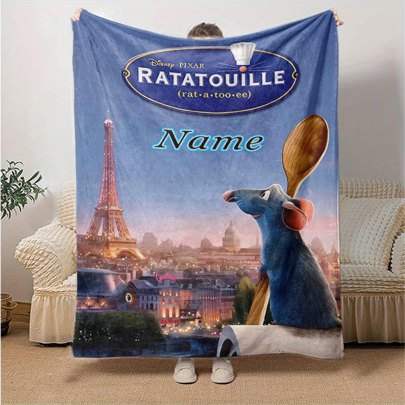 Custom 1pc Rat Chef's Adventure Blanket, Soft And Comfortable Blanket, Casual Warm, Camping Travel Blanket, Birthday Gift Q910231