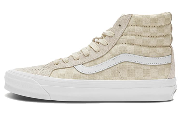 Vans Vault Ua Og Sk8 Hi Lx Beige White VN0A4BVB0VW 42