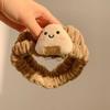 Süßes Stirnband in Form eines Brotreisballs zum Waschen des Gesichts, Hautpflege, Haarband, elastische Haarbänder, feuchtigkeitsbeständiges Haarband, Kopfbedeckung für Mädchen