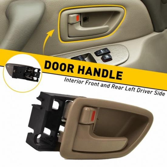 For Tundra 01-07 Sequoia 04-06 Double Cab Ide Beige Inner LH Door Handle