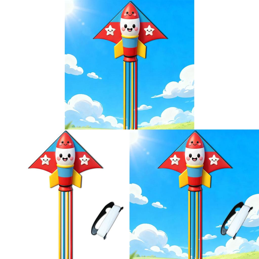 Warship Kite With Polyester Material And Long Tail For Outdoor Flying Enthusiasts