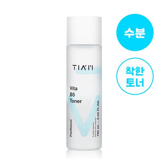 [TIA M] Vita B5 Toner (180ml) - [K-BEAUTY] Deep Hydration & Panthenol Barrier Repair Essence Toner 180ml