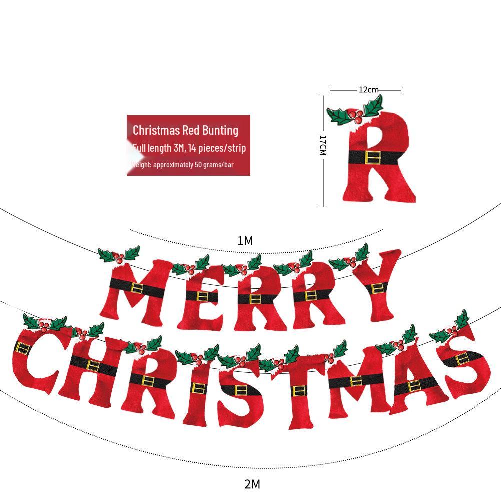 Birthday & Holiday Fishtail Bunting Banner for Parties