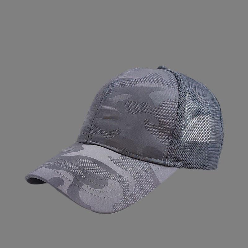 Big Size Mesh Hard Top Baseball Cap For Men Summer Breathable Outdoor Riding Trend Shading Sun Protection Cap Male 62Cm