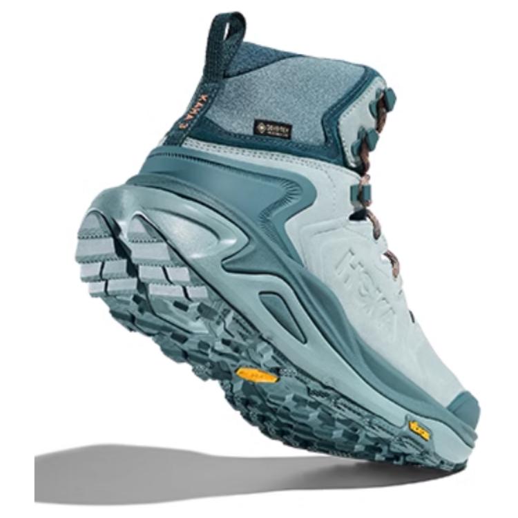 Hoka One One Kaha 3 Gtx Comfortable Durable Non-Slip Wear-Resistant Mid-Top Hiking Shoes Women Hiking Shoes Blue 1162531-MRZ