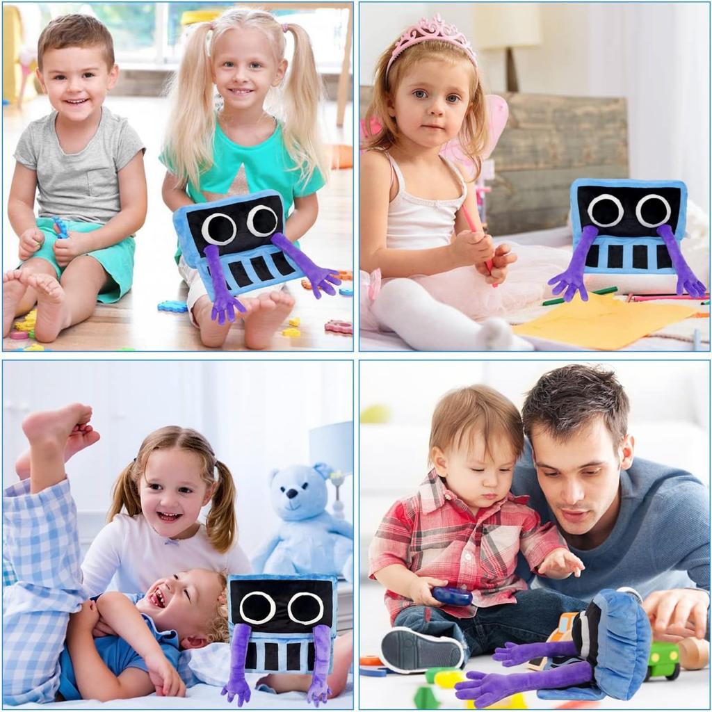 Rainbow Friends Plush Doll, Rainbow Friends Wiki, Horror Game Stuffed Doll, Rainbow Friends Plush Doll Toy for Boys and Girls and Game Lovers