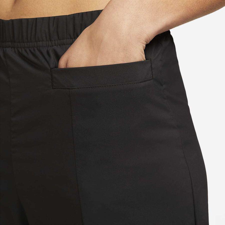 Nike Sportswear Dri-Fit Tech Pack Solid High-Waisted Straight Leg Casual Pants Women Bottoms Black DM6505-010