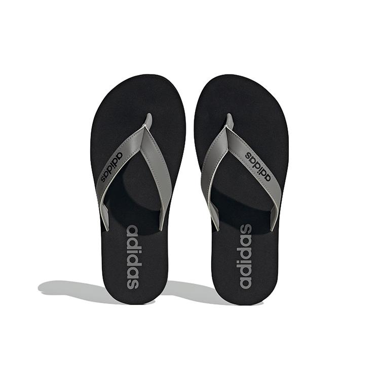New Adidas Eezay Flip Flops 'Black Grey' HP2927