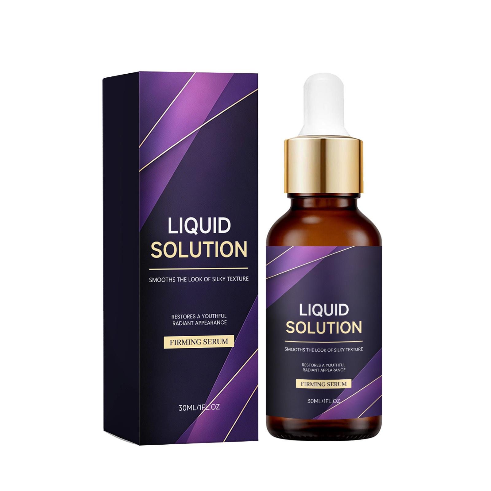 

Liquid Solution Firming Serum 30ml Skincare Treatment for Smoother Skin Texture and Youthful Radiant Appearance with Silky Finish One Size фіолетовий