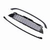 3Pcs Set Glossy Black Front Hood Molding Grille Surround Cover Trim Kits for R55 R56 R57 R58 R59 S JCW