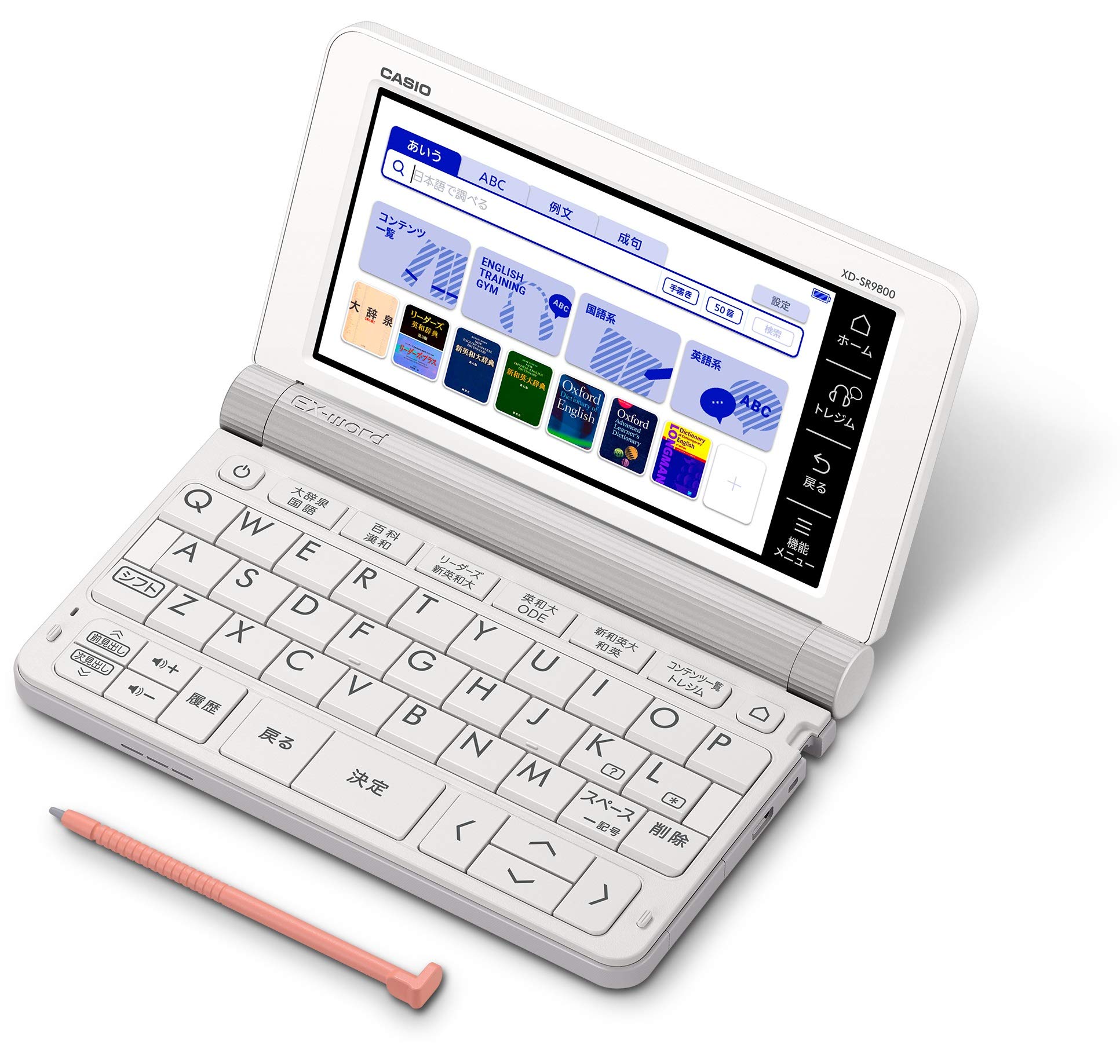 

Модель 2019 Casio CASIO Электронный словарь Exword English Модель 190 Содержание Белый XD-SR9800WE