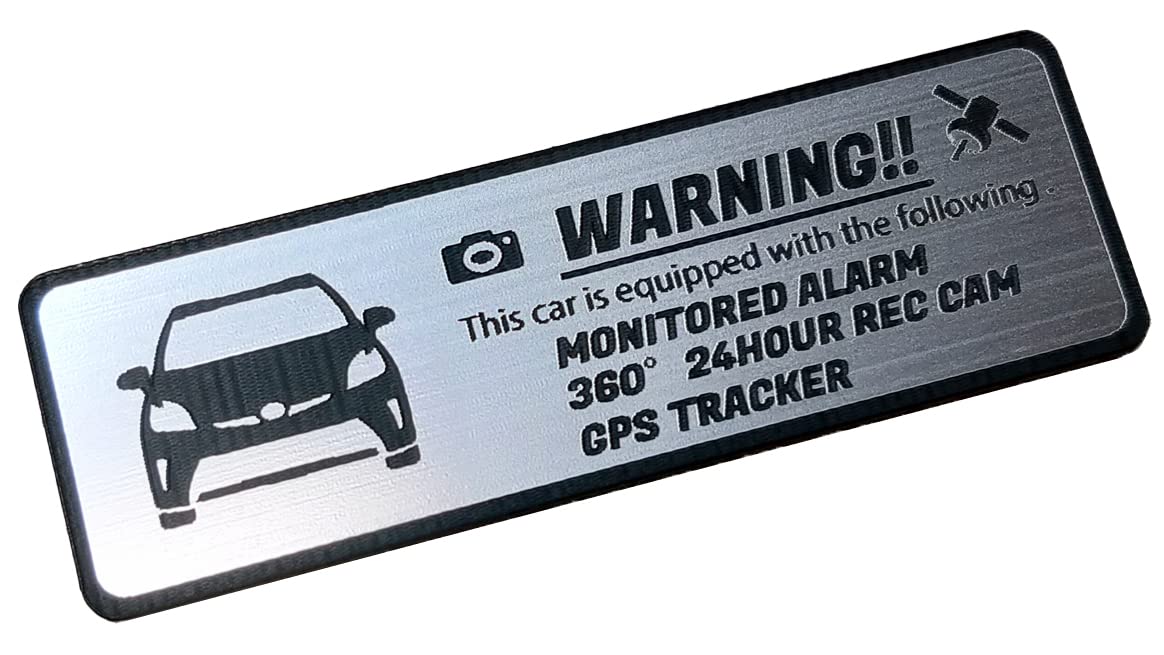 

Honami Works Prius Prius 30 Серия Поздняя Модель Эмблема Безопасности Видеонаблюдение Видеорегистратор GPS Трекер Наклейка Маленький Размер 24-часовой