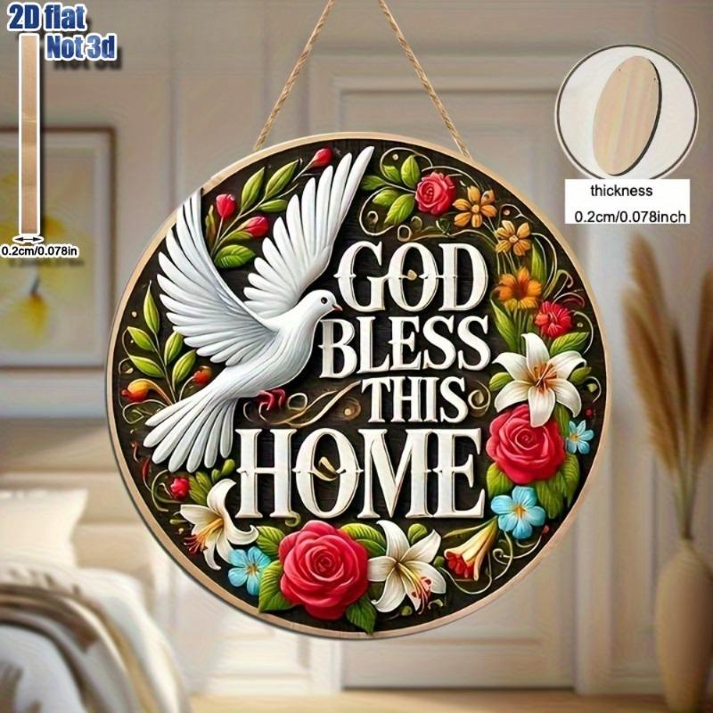 2D Flat Wooden Wall Art - Ideal for Both Indoor and Outdoor Decor, Featuring A Distinctive Design, Nurseries, Restaurant Shop Wall Decor