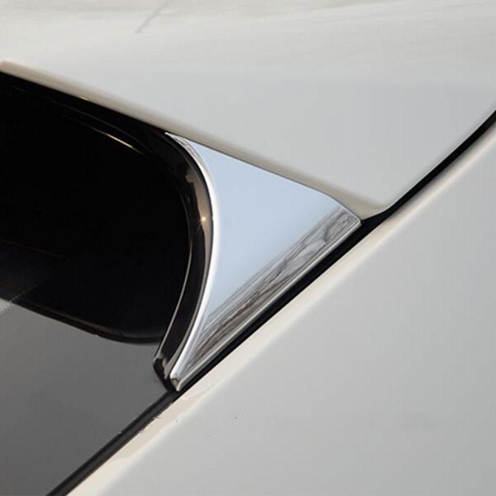 Per Nissan Qashqai J11 2014 2015 2016 2017 2018 Copertura Spoiler Portellone Posteriore Finitura Triangolare Decorazione Adesiva 2 Pezzi