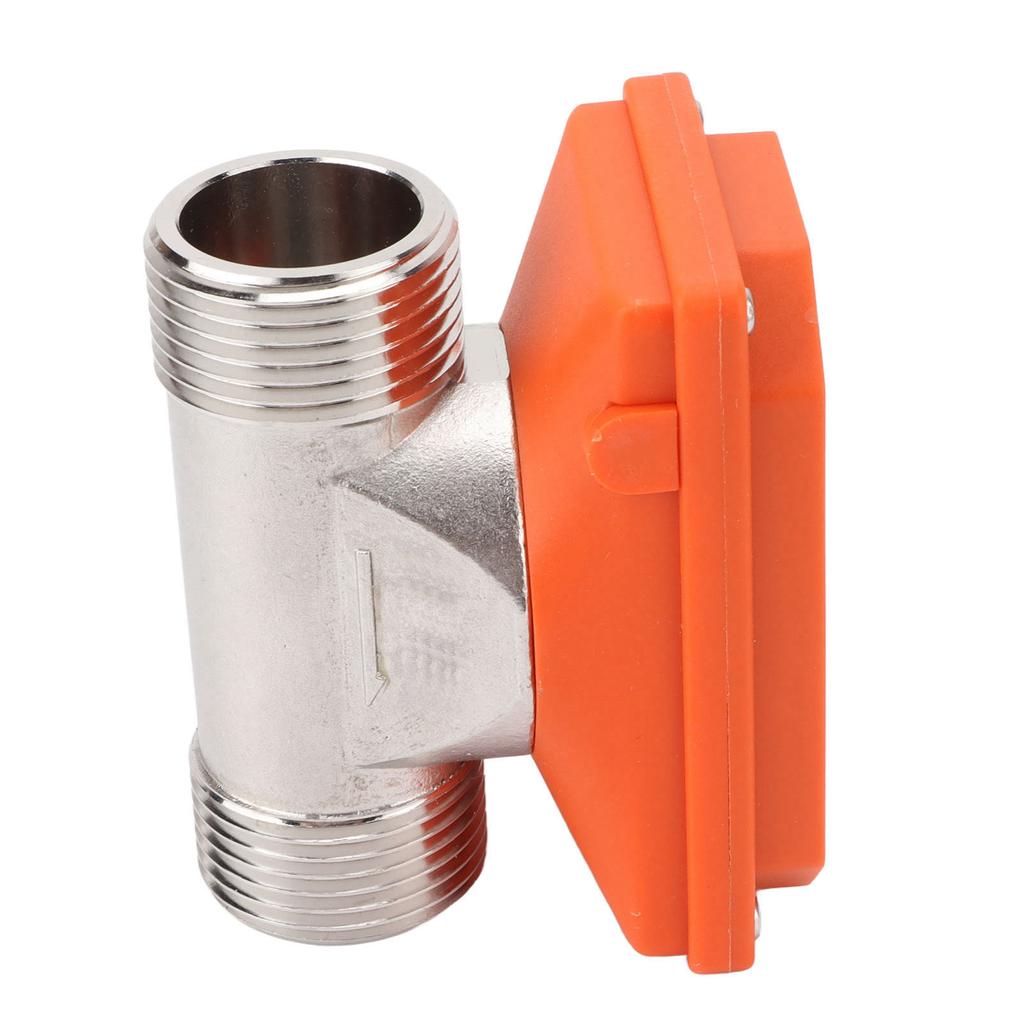 Water Flowmeter Digital Display Flow Sensor Stainless Steel Acid Alkali Proof Flow Meter for