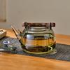 Heat-Resistant Glass Teapot with Infuser