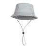 Oversize XXL Summer Unisex Bucket Sun Hat Water Repellent Fisherman Hats Men Women  Travel Hat with Detachable Chin Strap
