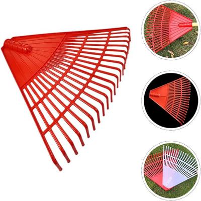 Zahradní hrábě na listí, plastové hrábě Hlava keřů Hrábě na trávu Výměna hlavice zahradních hrábířů Nářadí na čištění trávy pro zahradu Kempování Sbírat zbytky listí