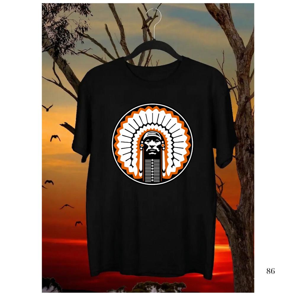 Chief Illiniwek Illinois Vintage Tee Retro College Style Unisex S5XL Unisex T-Shirt XL