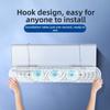 Anti Direct Blowing Air Conditioner Windshield Expandable Scalable Air Guide Plate  Pregnant Women