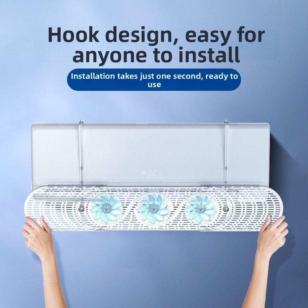 Anti Direct Blowing Air Conditioner Windshield Expandable Scalable Air Guide Plate  Pregnant Women