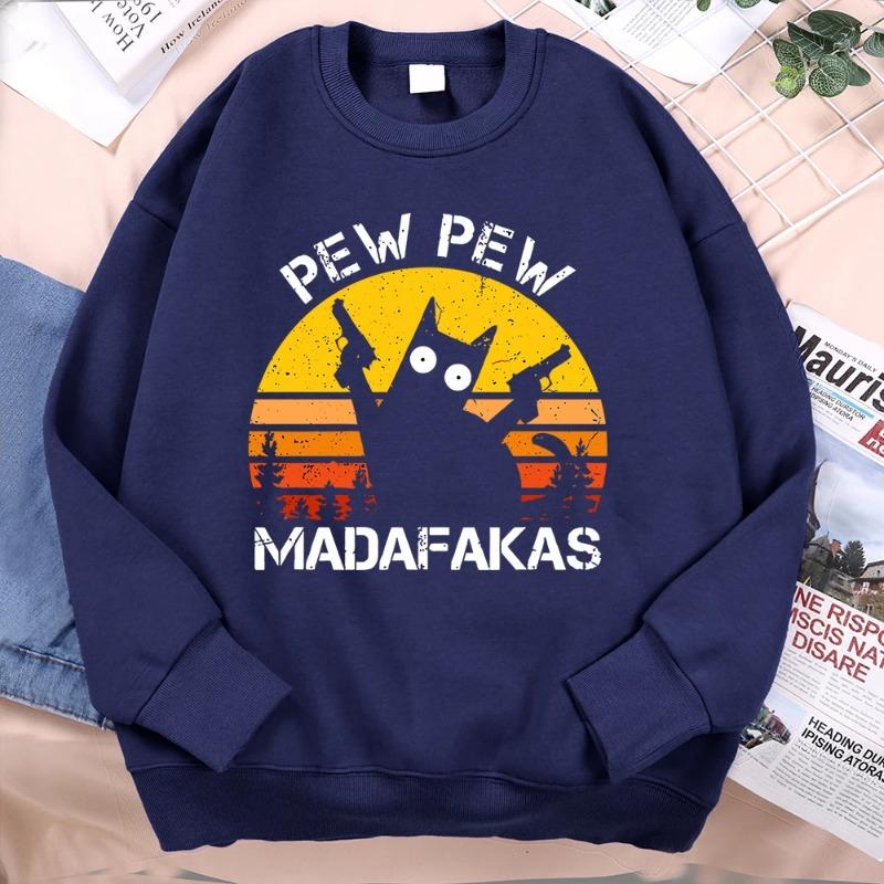 

Толстовка Pew Pew Madafakas Cat with Two Guns для мужчин, теплая толстовка с капюшоном в стиле хип-хоп, винтажная утепленная уличная одежда, высококачественные пуловеры и длинные рукава для мужчин 3XL темно-синий