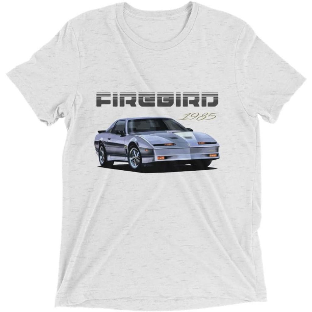 JG Infinite 1985 Trans Am Firebird 80s Retro Aesthetic Custom Car Club tri-Blend t-Shirt