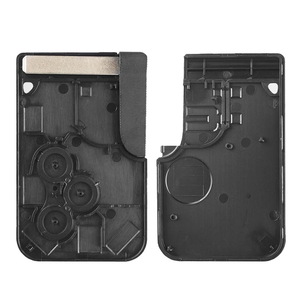 Yocasty Remote Card Car Key Shell Case Cover For Renault Megane Ii Scenic Ii Grand Scenic Ii Koleos 2003 - 2008 3 Button