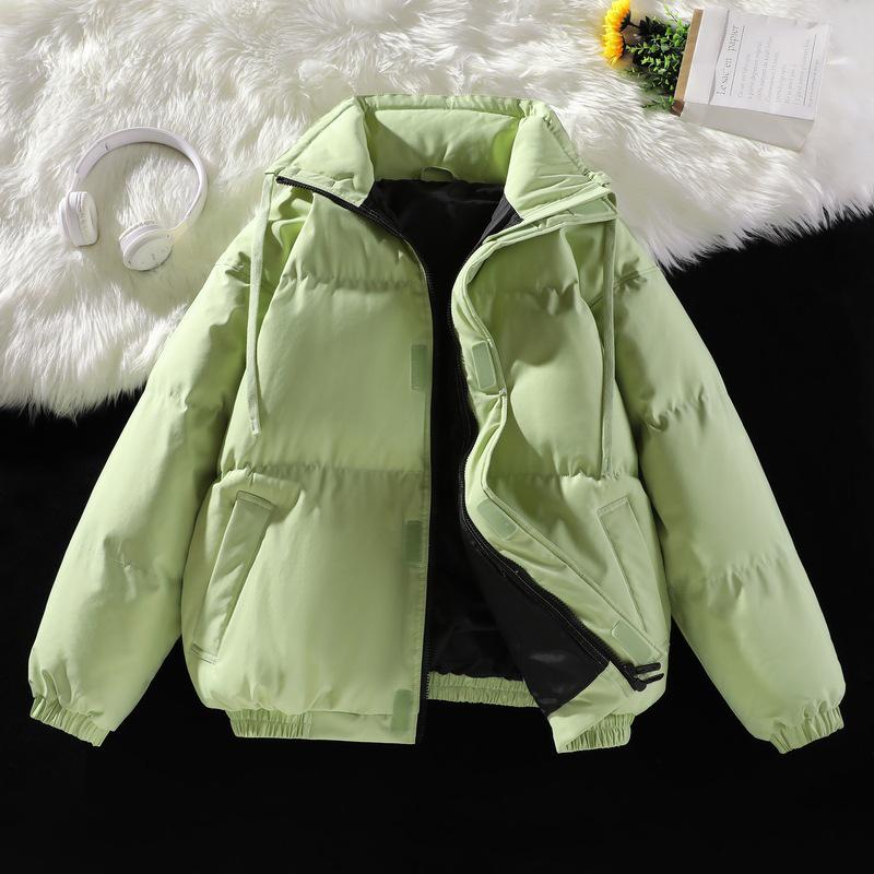 Men s Trendy Padded Stand Collar Winter Jacket 2025 - Loose Fit, Plus Sizes M- XL