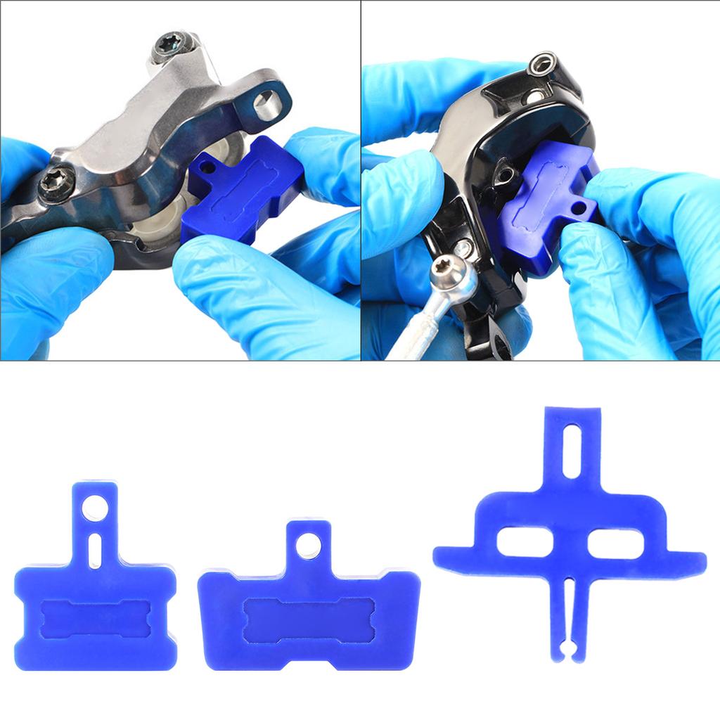 10 ks Distanční vložka pro odvzdušnění hydraulické kotoučové brzdy jízdního kola, držák pístu, rozpěrka destiček brzdového třmenu, podložka, vkládací nástroj, díl pro jízdní kola