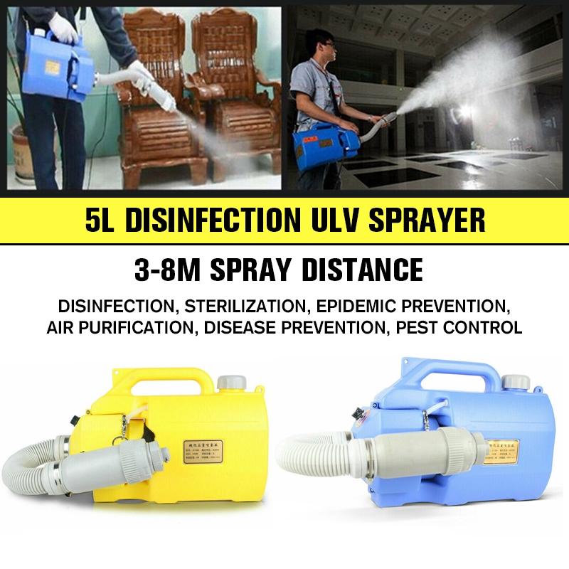 Sprayer Mosquito Killer Disinfection Machine Insecticide Atomizer Fight Drugs Electric ULV Fogger Intelligent Ultra Capacity 5L