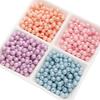 100 stuks/zak Acryl Gekleurde Kralen DIY Armband Ketting Oorbellen Sieraden Accessoires