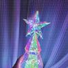 LED Christmas Tree Table Lamp Iridescent Colorful Bedroom Decorations USB LED 2025 room decor Lighting for Home xmas